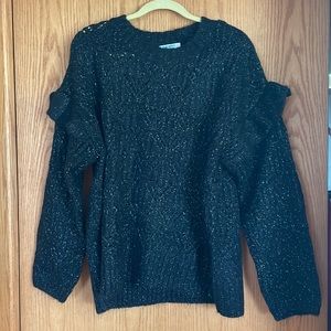 Ruffle Sleeve Sweater - Old Navy